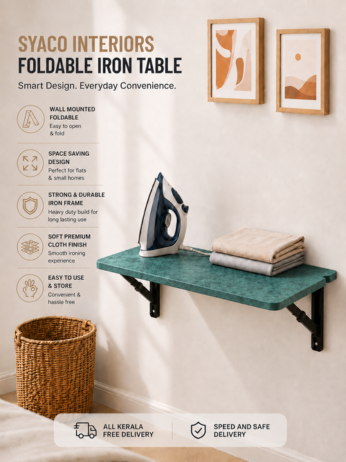 SYACO Wall Mounted Ironing Board (Big &amp; Small)